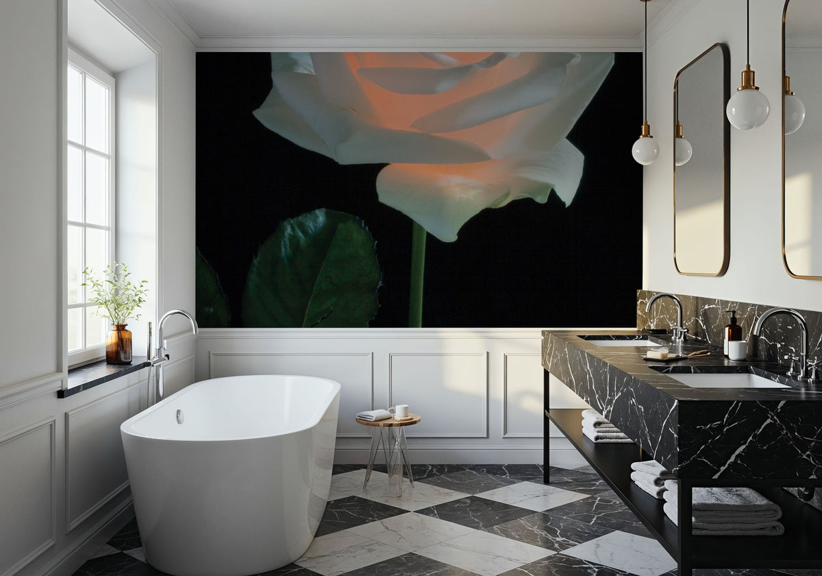 Rose Light Mural Wallpaper - room preview 02