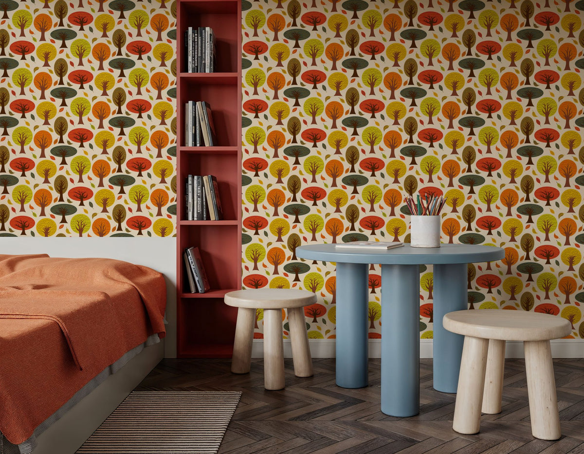 Autumnal Equinox Mural Wallpaper - room preview 02