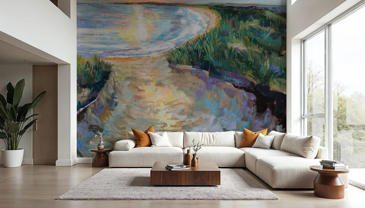 Napatree Sunset Mural Wallpaper - room preview 02