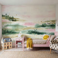 Midsummer Meadow IV Mural Wallpaper - room preview 02