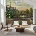 Greetings From the Race Track Mural Wallpaper - room preview 02