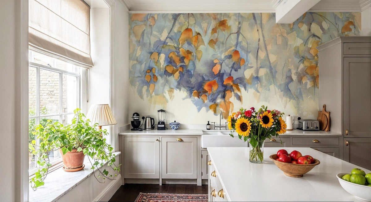 Autumn Reverie Mural Wallpaper - room preview 02