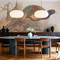 Autumn Pheasant Mural Wallpaper - room preview 02