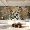 January Flowers Mural Wallpaper - room preview 02