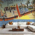 Greetings From Palm Beach Mural Wallpaper - room preview 02