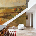 Autumn Hills Mural Wallpaper - Red Tone - room preview 02