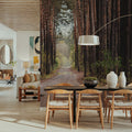 Dark Moody Trail Mural Wallpaper - room preview 02