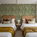 Summer Paws Green Mural Wallpaper - room preview 02