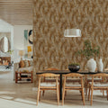 Leopard Flow Mural Wallpaper - room preview 02