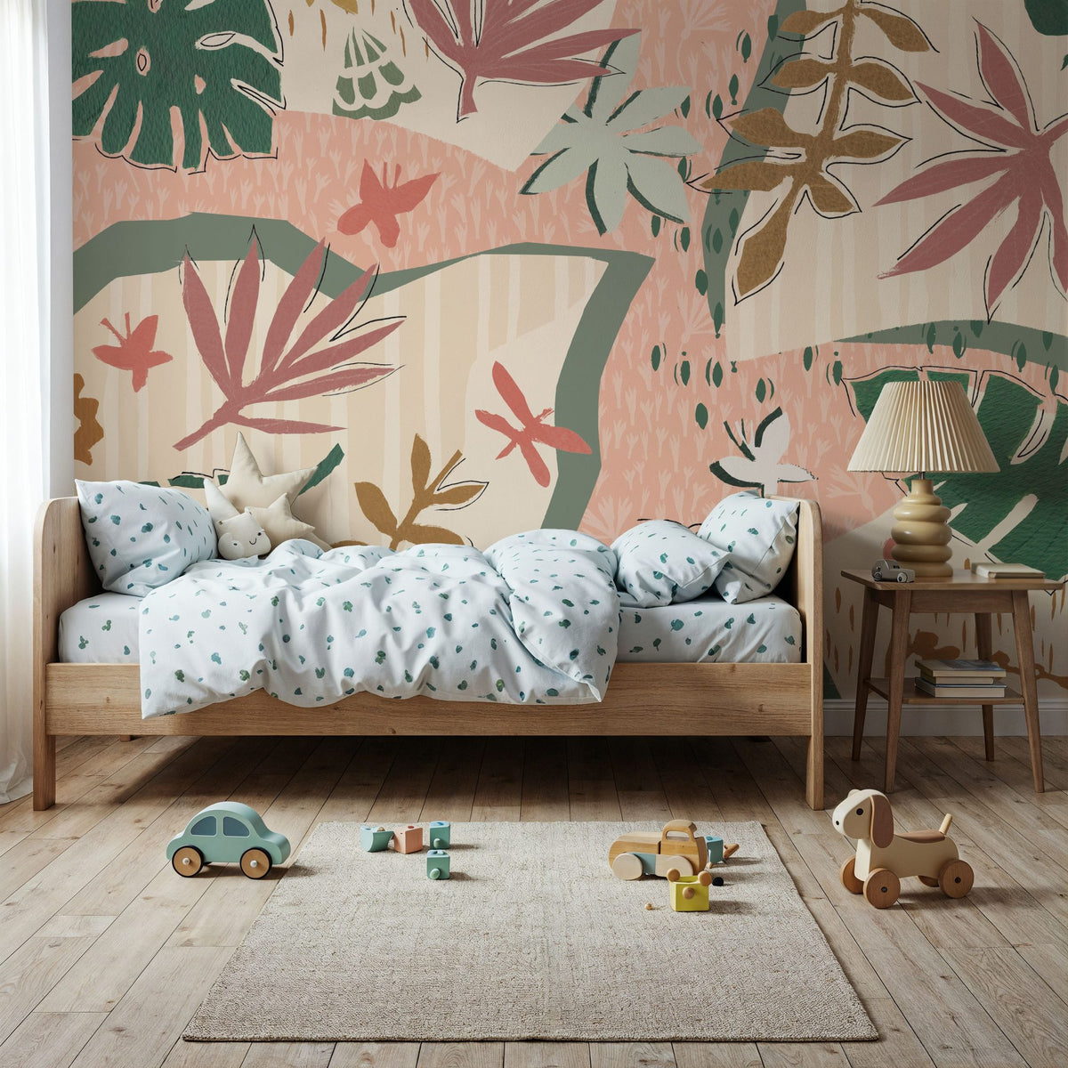 Desert Flair Pink River Mural Wallpaper - room preview 02