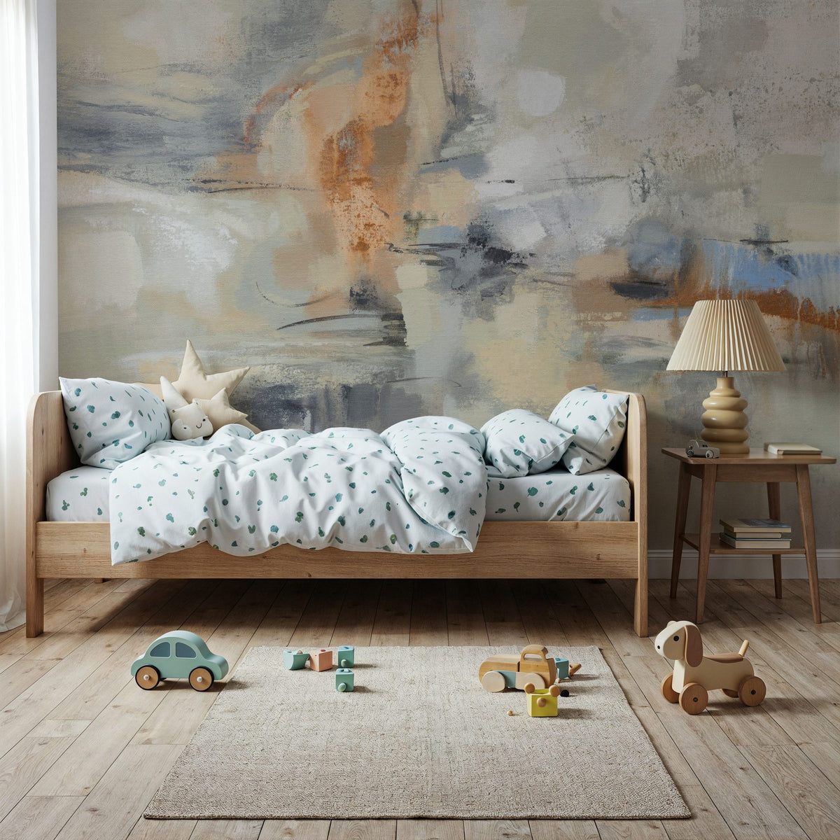 Dancing Clouds Mural Wallpaper - room preview 02