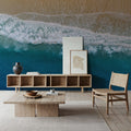 Ocean Swells Mural Wallpaper - room preview 02