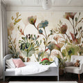 Transparent Garden Honeybloom Mural Wallpaper - room preview 02