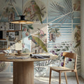 Parrots Study Mural Wallpaper - Edition 4 - room preview 02