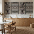 Flower Mountain, Muted Mural Wallpaper - room preview 02