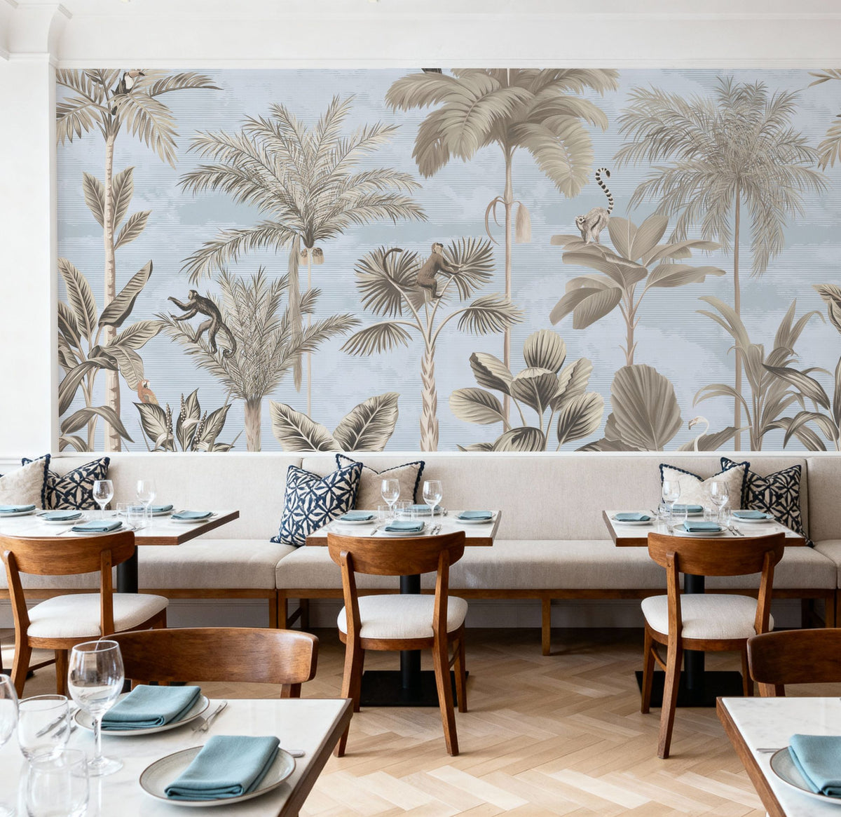 Jungle Delight, Sky Mural Wallpaper - room preview 02