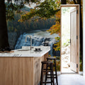 Middle Falls Mural Wallpaper - room preview 02
