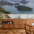 Coastal Stairway Mural Wallpaper - room preview 02