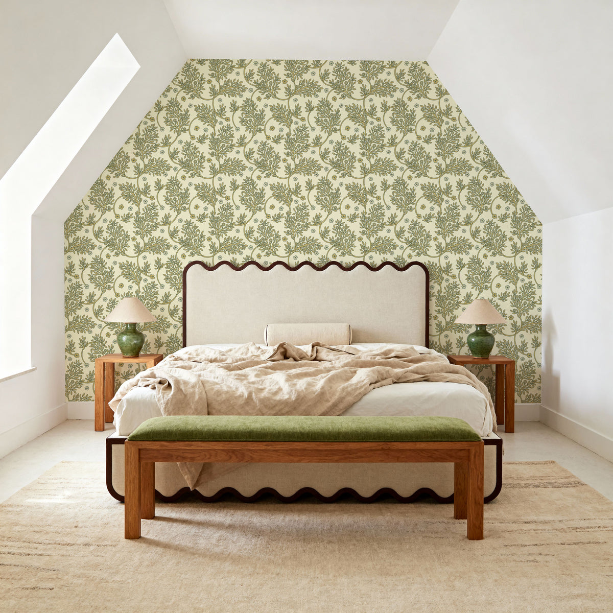 Apple Blossom Mural Wallpaper - room preview 02