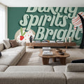 Home For the Holidays III Mural Wallpaper - room preview 02