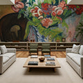 Etruscan Vase with Flowers Mural Wallpaper - room preview 02