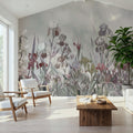Iris Field Fall Mural Wallpaper - room preview 02
