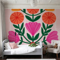 Modern Botanical II Mural Wallpaper - room preview 02