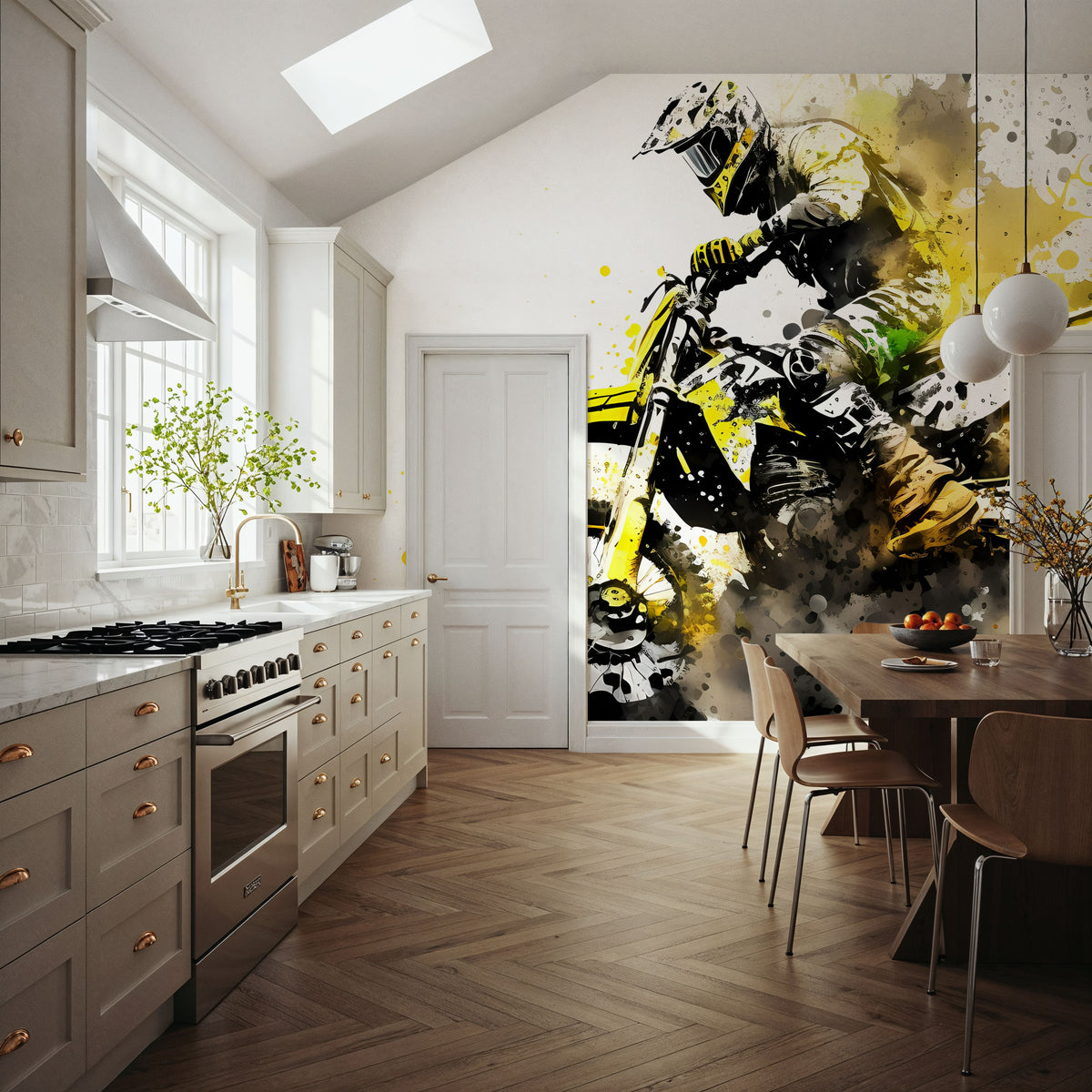 Offroad Action Mural Wallpaper - room preview 02