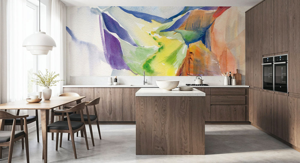 Verdant Valley Mural Wallpaper - room preview 02