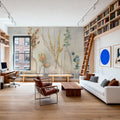 Cool Autumn Greenhouse Mural Wallpaper - room preview 02