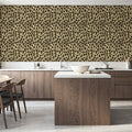 Leopard Skin Grrrrrr on Repeat Mural Wallpaper - room preview 02