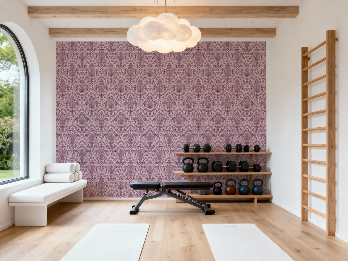 Ludovici Pattern, Cherry Mural Wallpaper - room preview 02