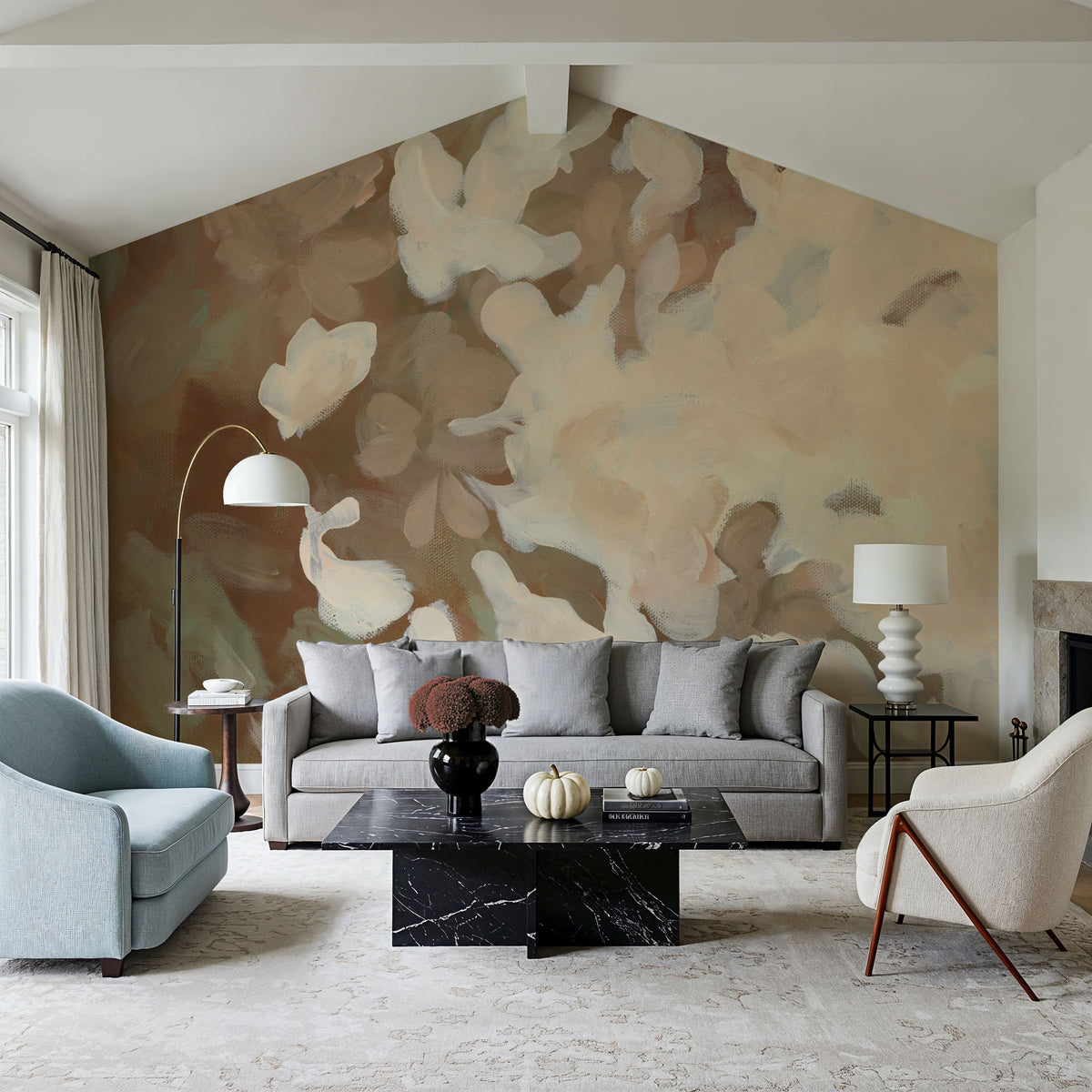 Dapple II Mural Wallpaper - room preview 02