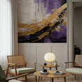 Space Rainbow Mural Wallpaper - room preview 02