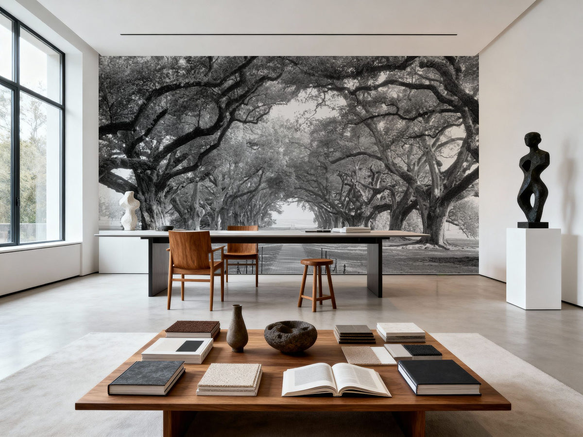 Timeless Oak Alley Mural Wallpaper - room preview 02