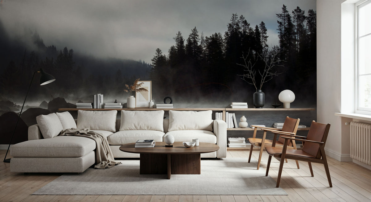 Fishing Days Mural Wallpaper - room preview 02