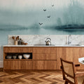 Lakeview Mural Wallpaper - room preview 02
