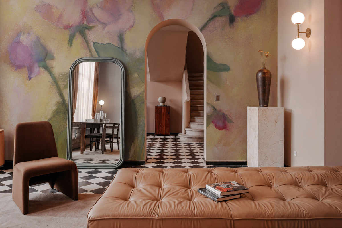 Rose Buds Mural Wallpaper - room preview 02
