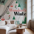 Holiday Patina II Mural Wallpaper - room preview 02
