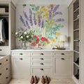Fresh Floral III Mural Wallpaper - room preview 02