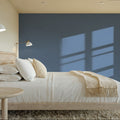 Faux Sand Stucco Finish, Periwinkle Mural Wallpaper - room preview 02
