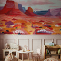 Desert in Bloom Mural Wallpaper - room preview 02