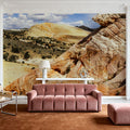 Canyon Stripes Mural Wallpaper - room preview 02