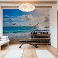 Singer Island Mural Wallpaper - room preview 02