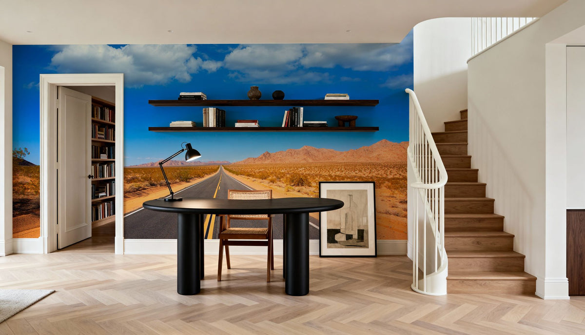 Route 66 Roadtrip Mural Wallpaper - room preview 02
