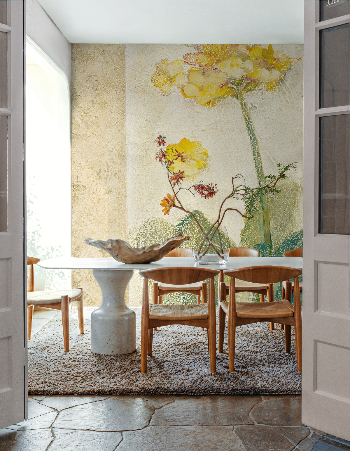 Primrose Light Mural Wallpaper - room preview 02