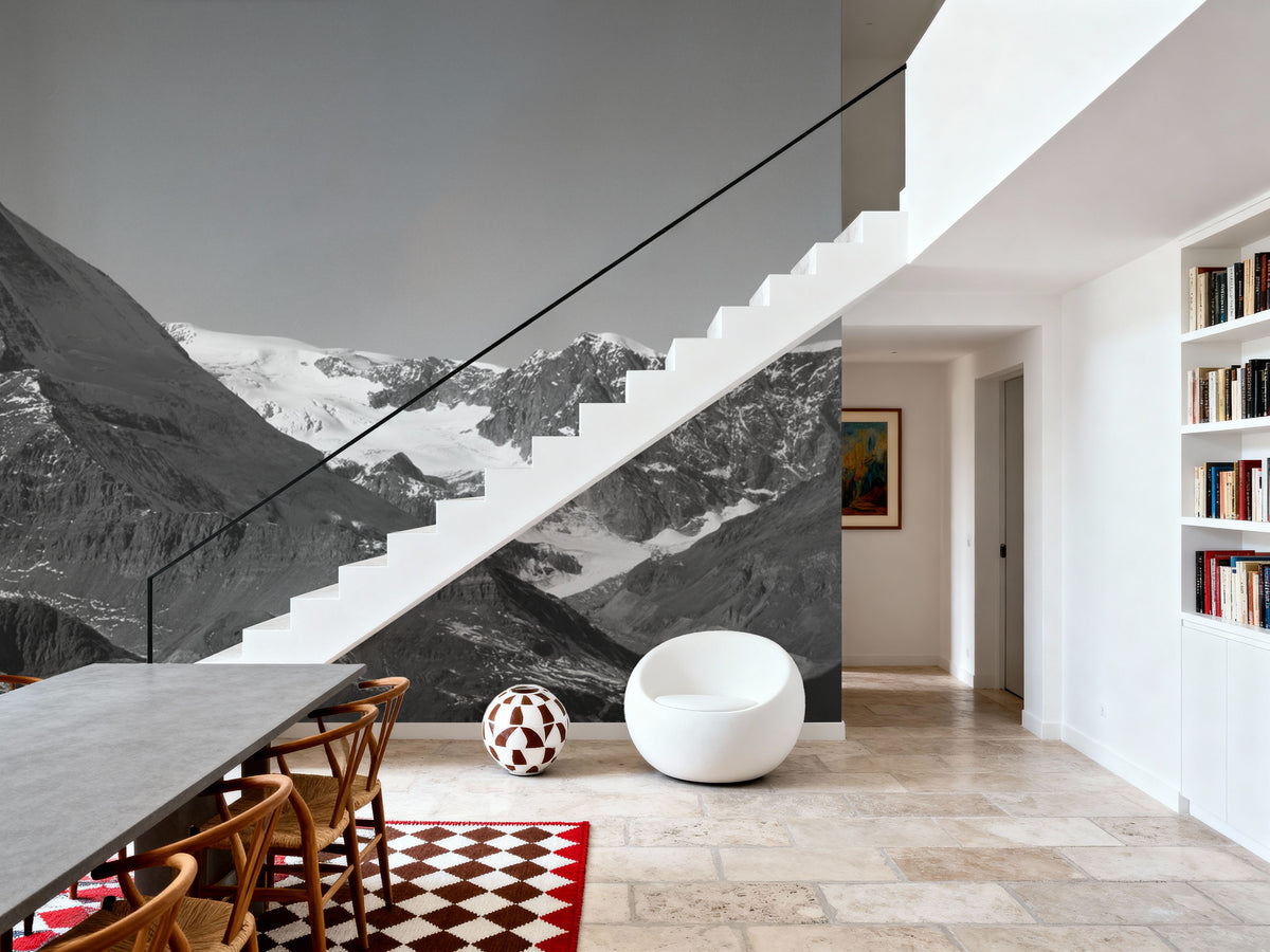 Alpine Summit Mural Wallpaper - room preview 02