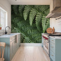 Fern Lines Mural Wallpaper - room preview 02