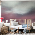 The Silent Horizon, Rose Mural Wallpaper - room preview 02