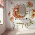 Fall Cottage Garden III Mural Wallpaper - room preview 02